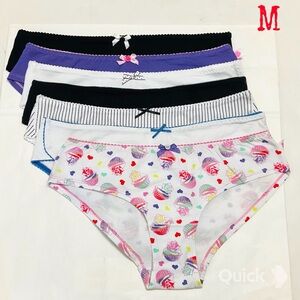 M - New 7 pieces Next Cotton Low-Rise Panties